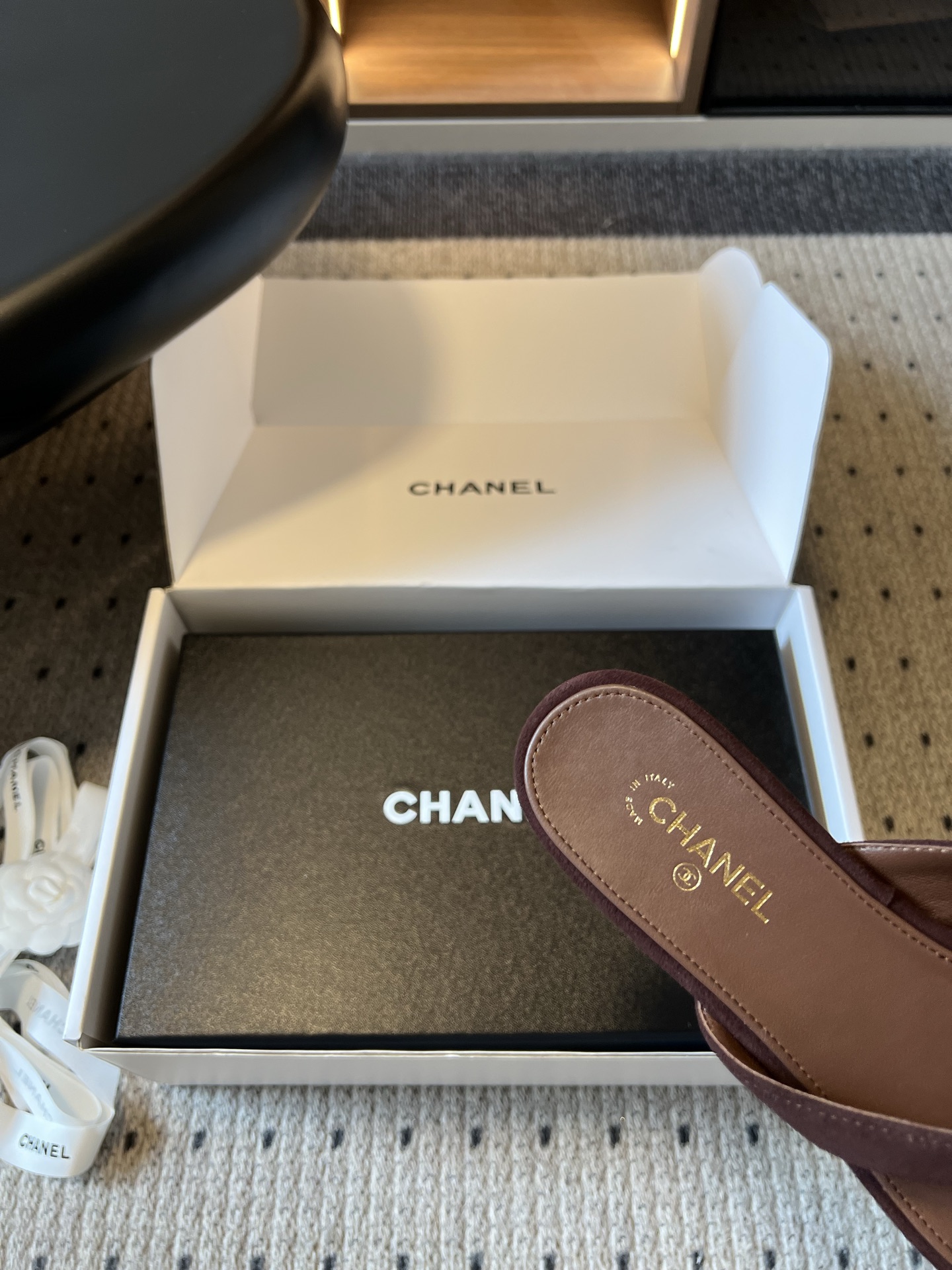 wsxc1783693006922_7 Chane*26ss Summer New Model Square-Toed Bow Floral Sandal - 图片 3