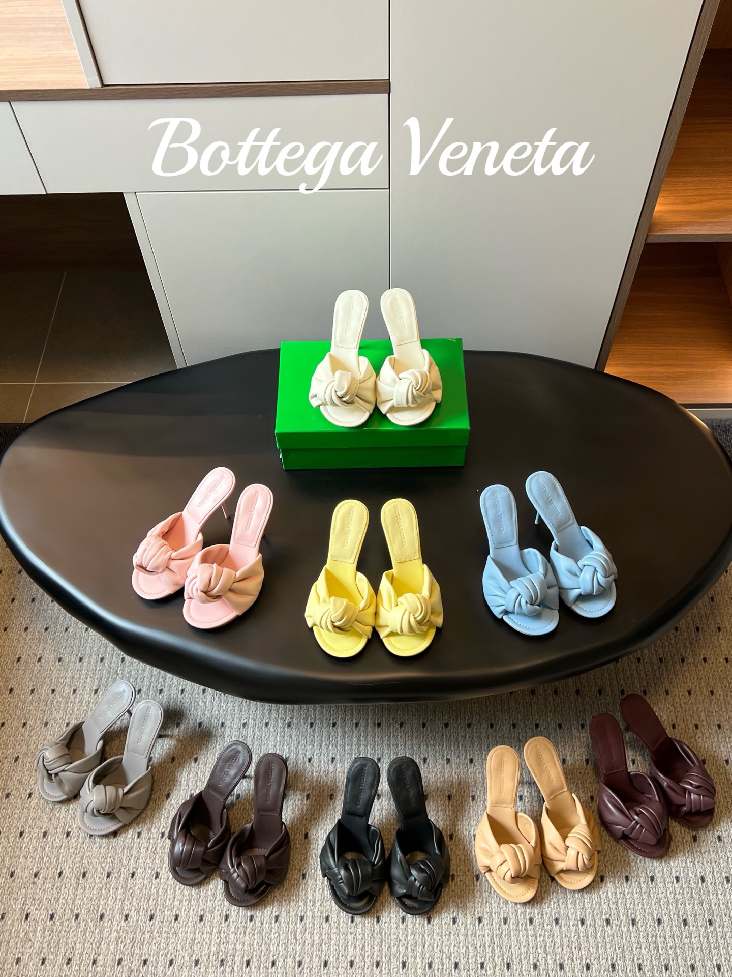 wsxc1783703996592_0 Bottega Venet*BV Summer New Collection: Knot-Tied One-Shoe High Heeled Sandals