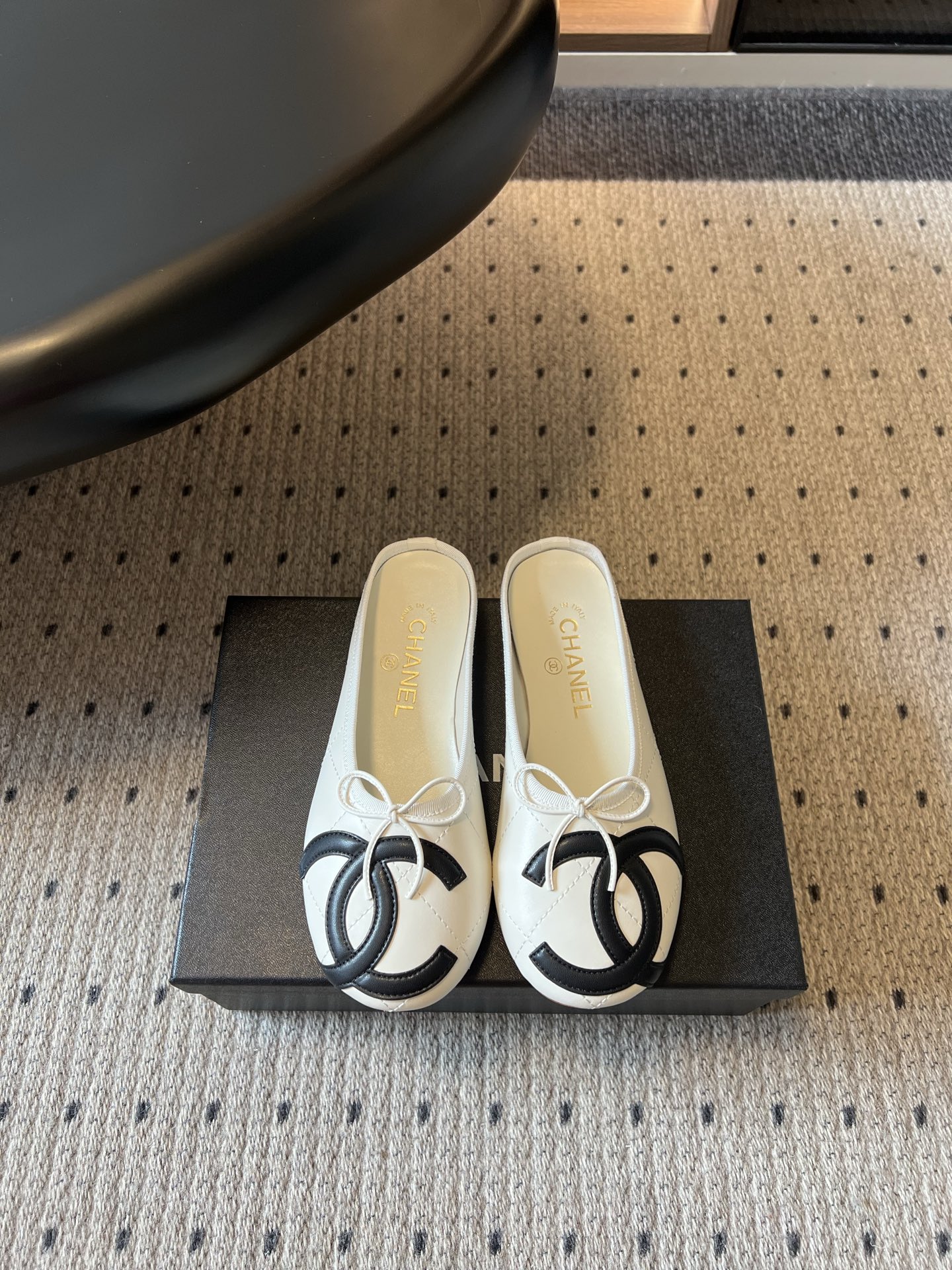 wsxc1783704494322_0 Chane*26ss Summer New Collection Double C-shaped Headband Slip-on Sandals - 图片 29