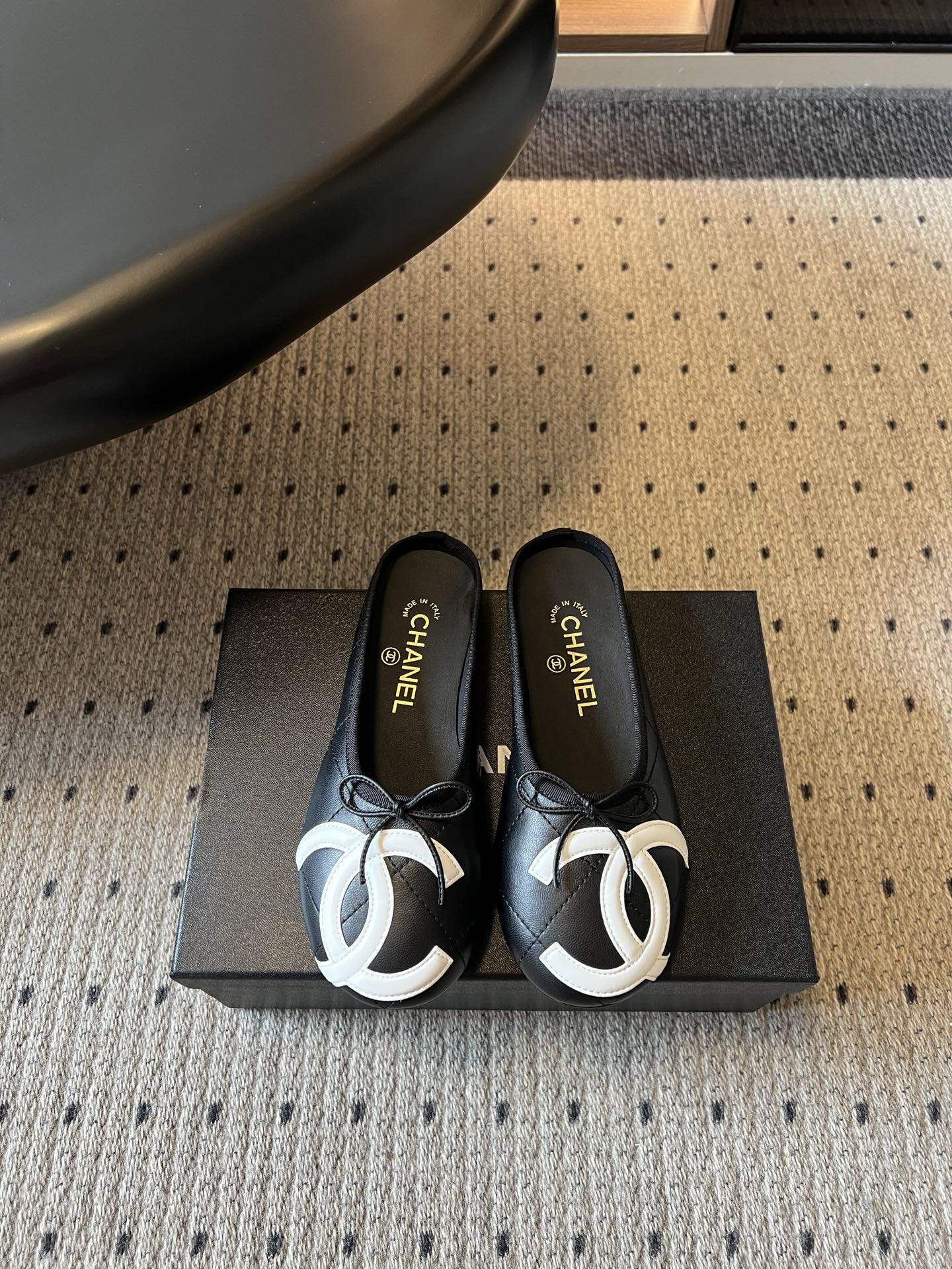 wsxc1783704495605_0 Chane*26ss Summer New Collection Double C-shaped Headband Slip-on Sandals - 图片 28