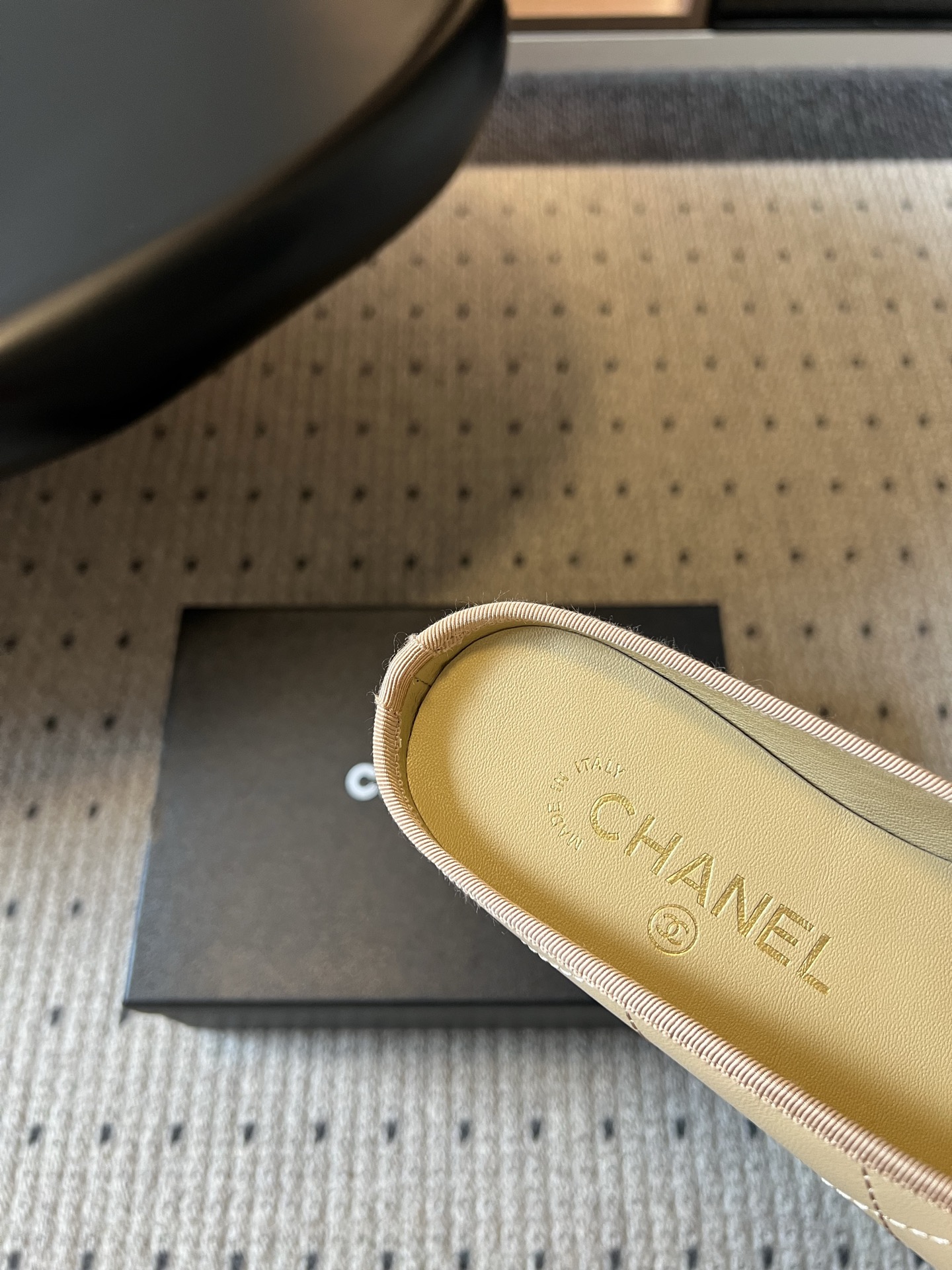 wsxc1783704497239_6 Chane*26ss Summer New Collection Double C-shaped Headband Slip-on Sandals - 图片 14