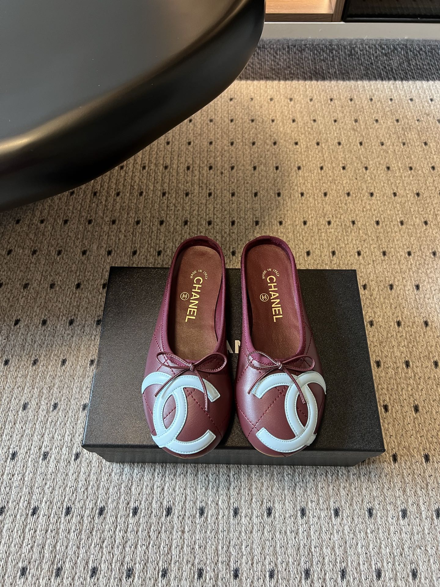 wsxc1783704499040_0 Chane*26ss Summer New Collection Double C-shaped Headband Slip-on Sandals - 图片 10