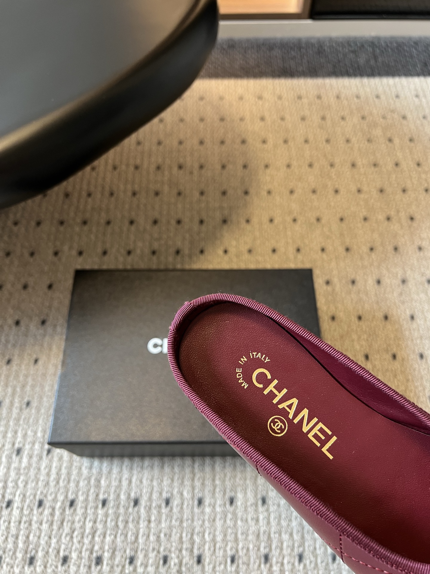 wsxc1783704499040_7 Chane*26ss Summer New Collection Double C-shaped Headband Slip-on Sandals - 图片 3
