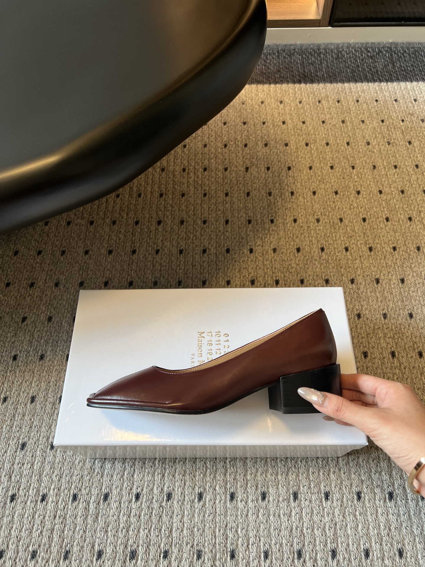 wsxc1783705313661_4 Maison Margiel*26ss summer new collection: square-toed, shallow-cut, low-heeled flats. - 图片 6