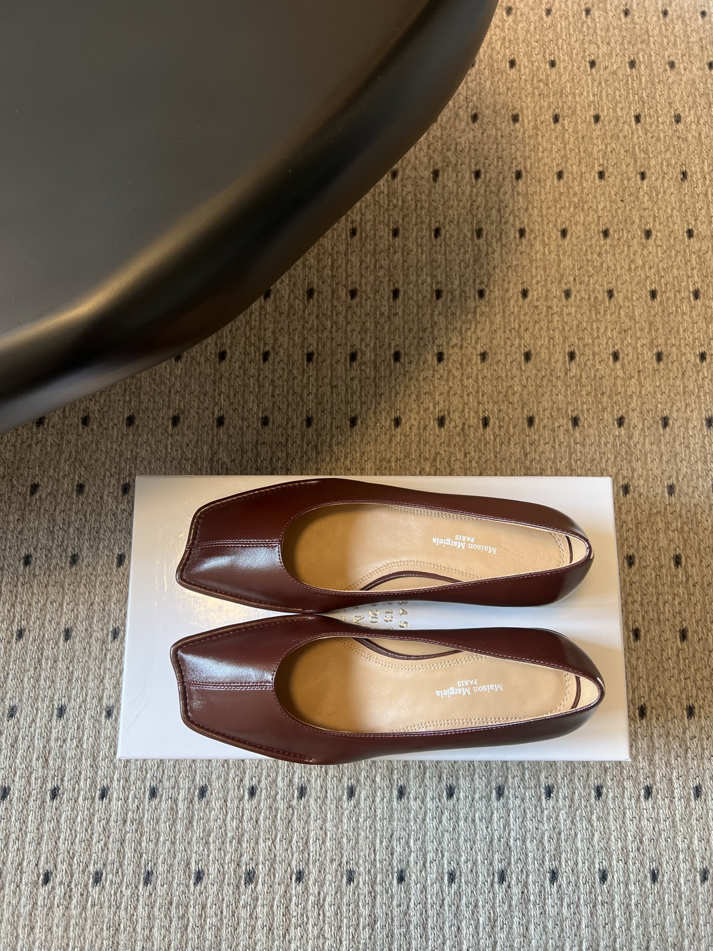 wsxc1783705313661_5 Maison Margiel*26ss summer new collection: square-toed, shallow-cut, low-heeled flats. - 图片 5