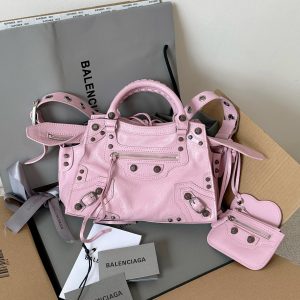 Neo Cagole Motorcycle Bag XS, Dried Rose Pink.