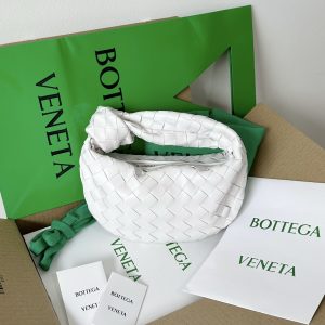 bv jodie mini white silver