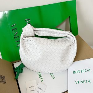 bv jodie Knotty Bag Teen Platinum Small Size