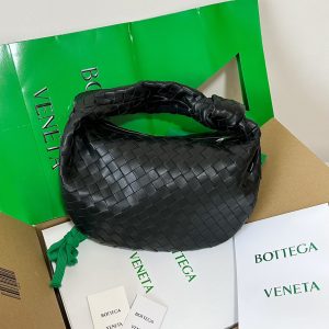bv jodie Knotty Bag Teen: Black/Silver Small Size.