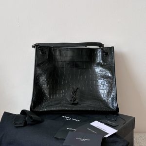 ys1 Niki Shopping Bag – Medium Crocodile