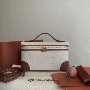 LP Their Plain Canvas with Brown (Gold Buckles)