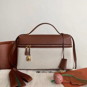 loro piana extra bag LP (Canvas Brown)