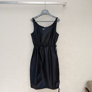 Prad*26 Spring-Summer Couture Collection · Recycled Fiber Elasticized Sash Belt Dress