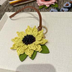 Miumi*26 Spring-Summer High-End Hand-Knitted Bag Hanging Series