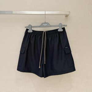 Prad*26 New Black Workwear Shorts