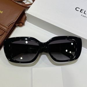 Celin* large frame sunglasses.
