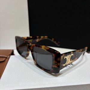 Celin* large frame sunglasses.