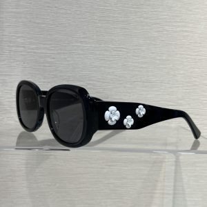 Chane* Vintage Camellia Sunglasses.