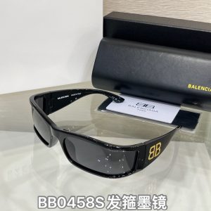 Balencig* headband sunglasses.